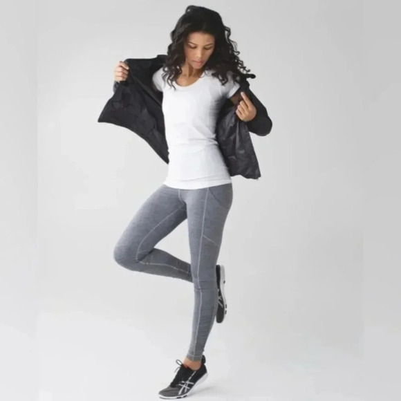 Lululemon Speed Tight IV Space Dye Camo Black Dark Slate - Picture 9 of 10